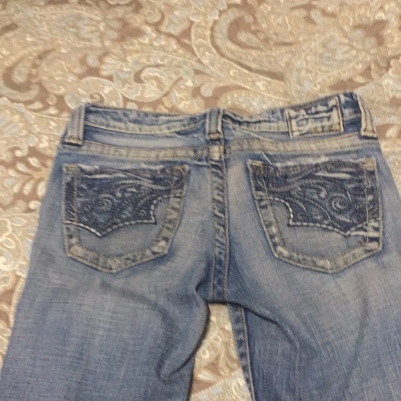 Big Star vintage look boot  cut jeans size 27R - Picture 5 of 8